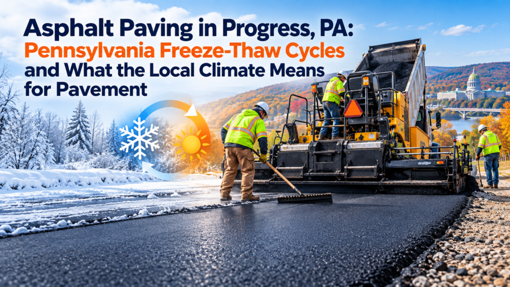 Asphalt Paving in East Harrisburg: Penbrook, Paxtang, Swatara, and the Urban Fringe